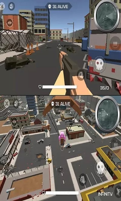 3D模拟吃鸡战场图0