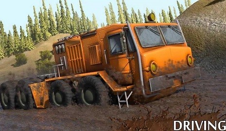 越野泥卡车驾驶3D图0