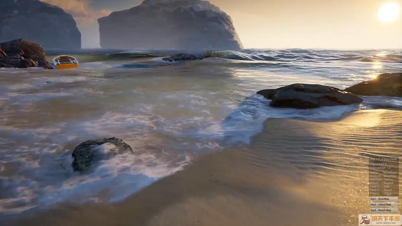 虚幻5生存新作《无家可归》新视频 海滩场景逼真
