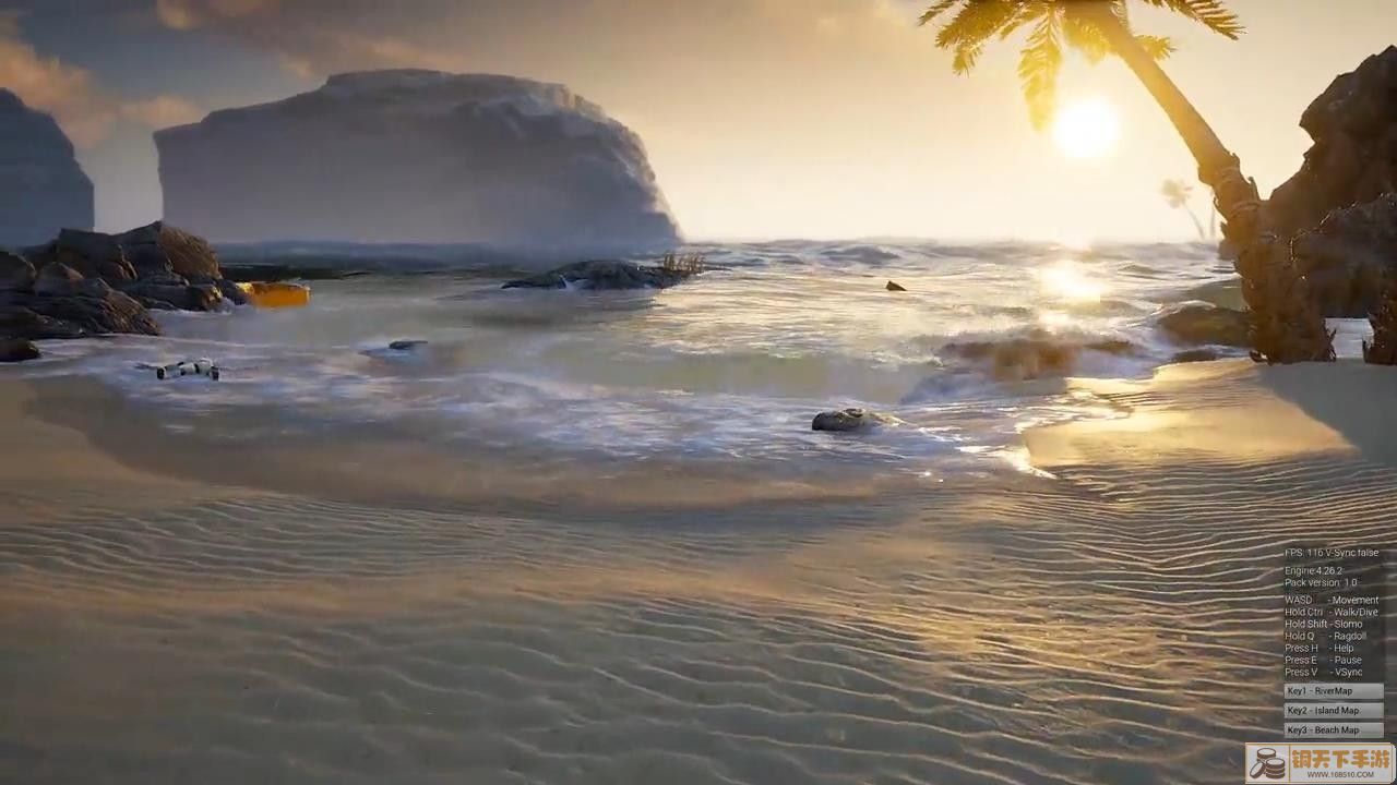 虚幻5生存新作《无家可归》新视频 海滩场景逼真
