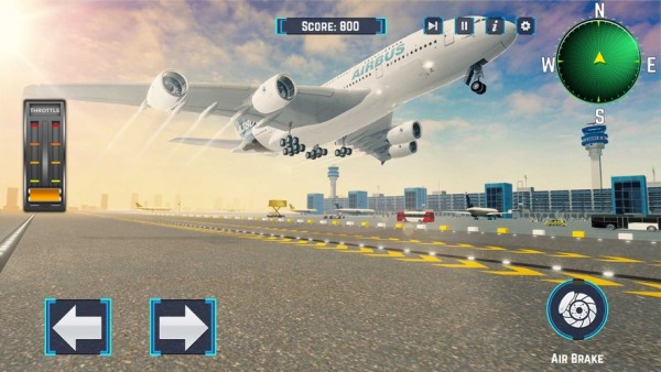 乘客飞机航班模拟图2