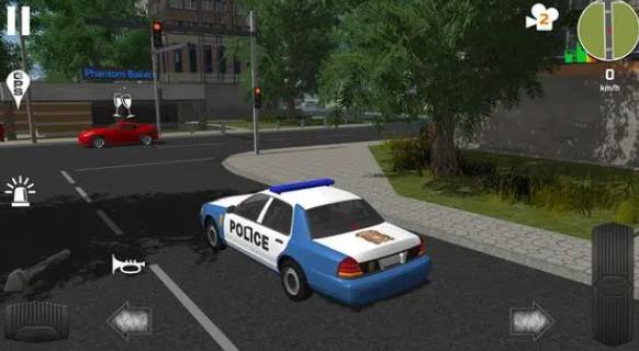 警车模拟游戏