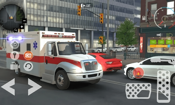 救护车城市驾驶模拟器图2