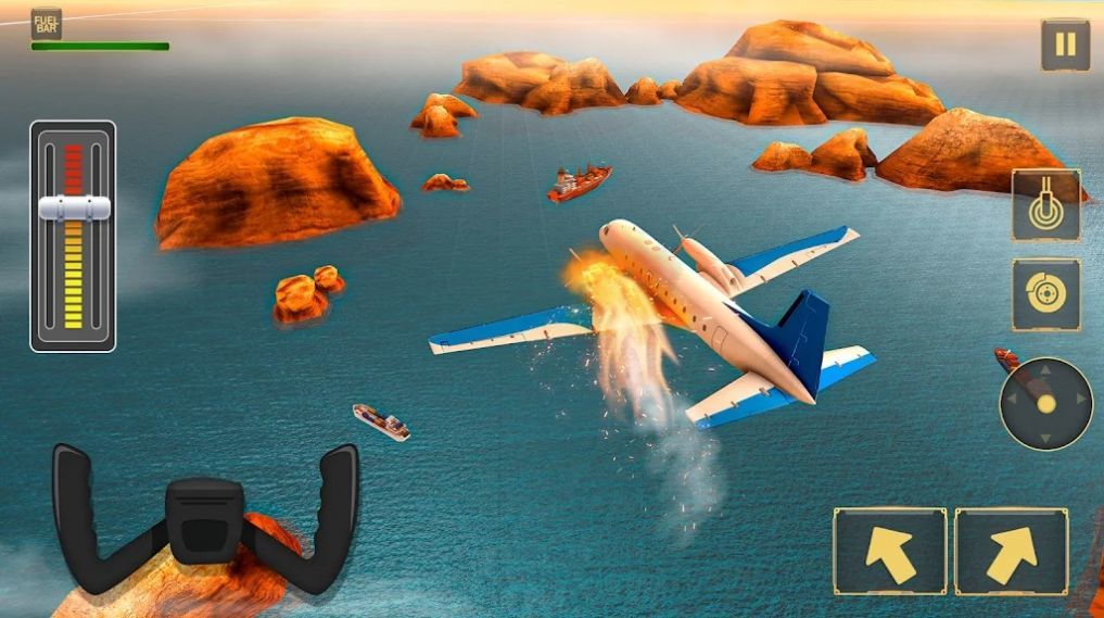 飞机冲击坠毁模拟器图0