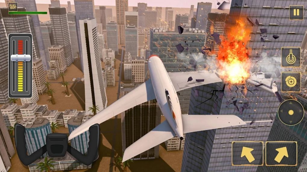 飞机冲击坠毁模拟器图1