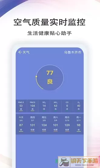 七彩天气预报