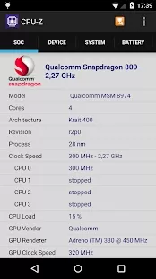 cpuz手机中文版下载图0