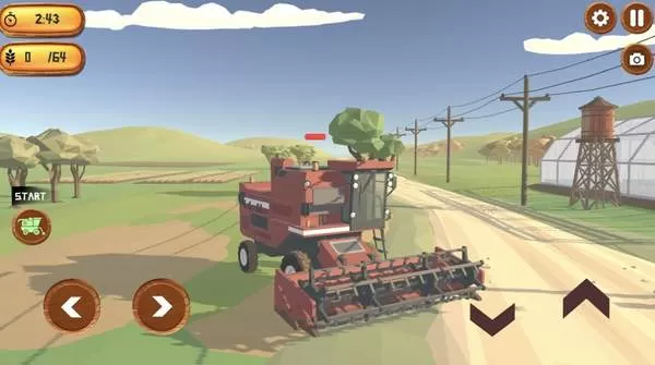 农场收割机器图2