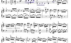 钢琴块2C大调奏鸣曲KV545-3 钢琴块曲目表