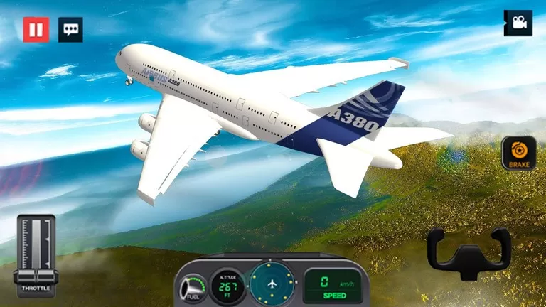 模拟真实飞机飞行-飞机模拟器手机版图3