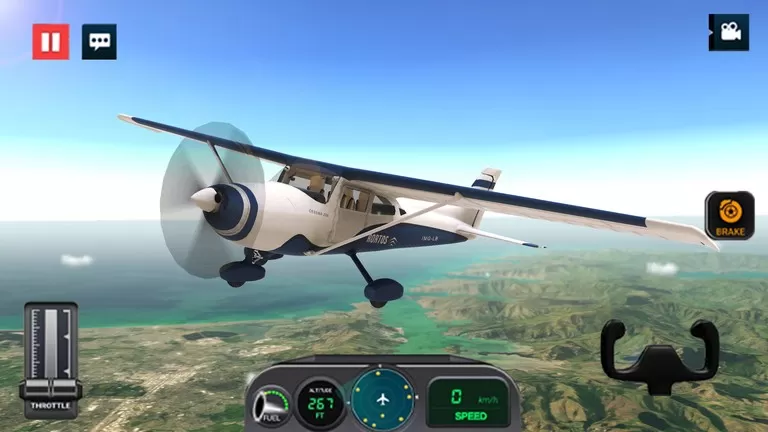 模拟真实飞机飞行-飞机模拟器手机版图2
