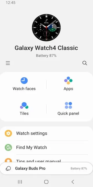 GalaxyWearable安卓版最新版图3