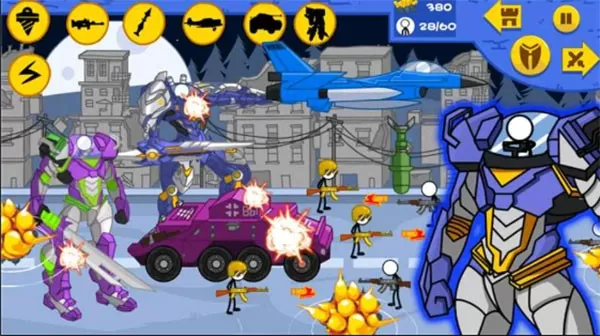 Stickman War Simulator：Modern安卓官方版图1