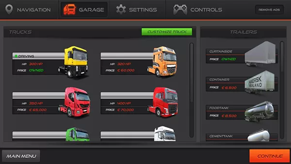 欧洲卡车模拟器2手机版下载图3