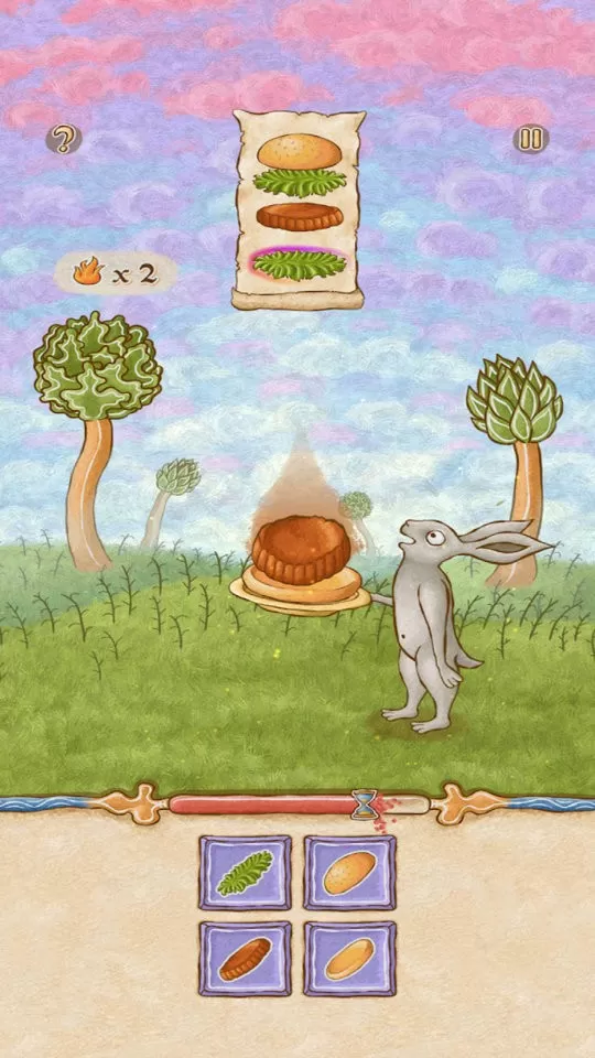兔子和汉堡游戏手机版图0