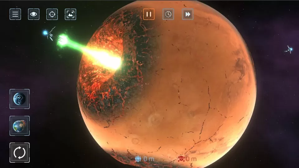 星球爆炸模拟世界安卓版本图1