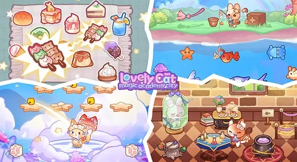 Lovely Cat Magic Academy City最新版下载图3