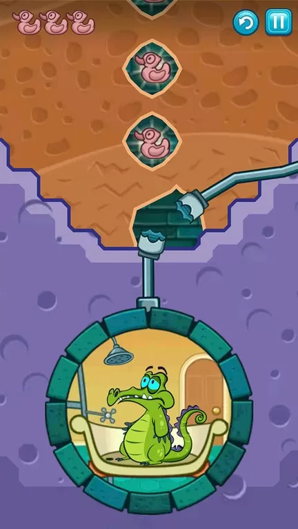小鳄鱼爱洗澡手机游戏图1