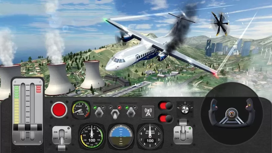 飞行员模拟器安卓手机版图0