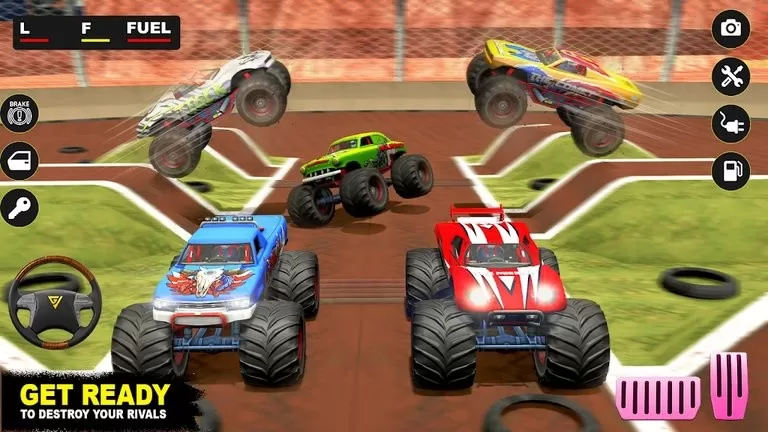 Monster Derby Truck Fighting下载免费图3