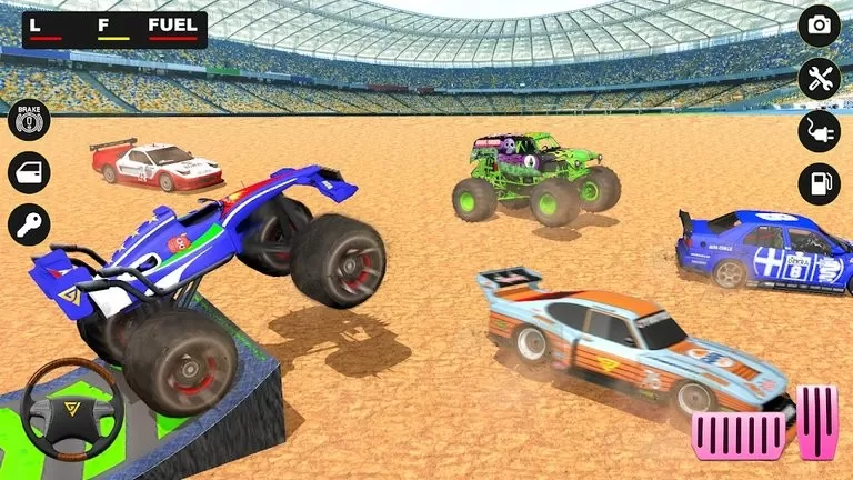 Monster Derby Truck Fighting下载免费图2