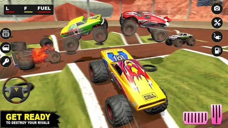 Monster Derby Truck Fighting下载免费图1