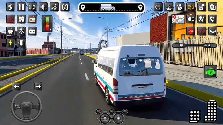 Van Simulator Games Indian Van免费版下载图1