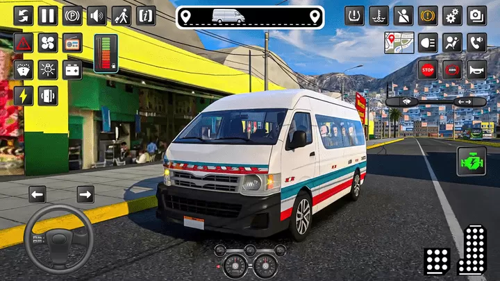 Van Simulator Games Indian Van免费版下载图0