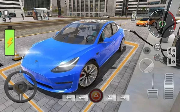 Electric Car Simulator 2021免费手机版图2