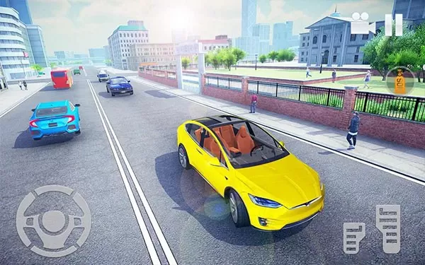 Electric Car Simulator 2021免费手机版图1