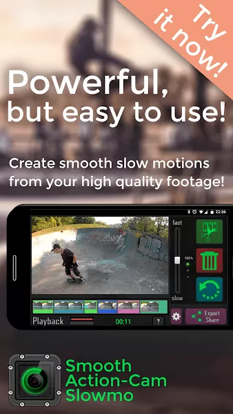 Smooth Action-Cam Slowmo下载官方版图1