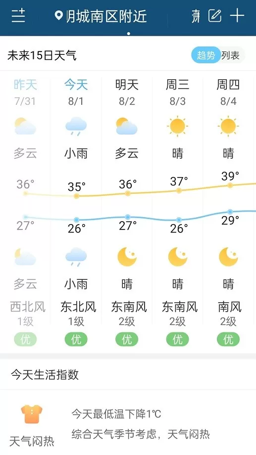 向日葵天气app安卓版图2