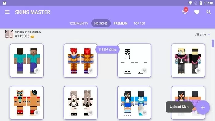 我的世界皮肤大师(SKINS MASTER for Minecraft)安卓版下载app图1