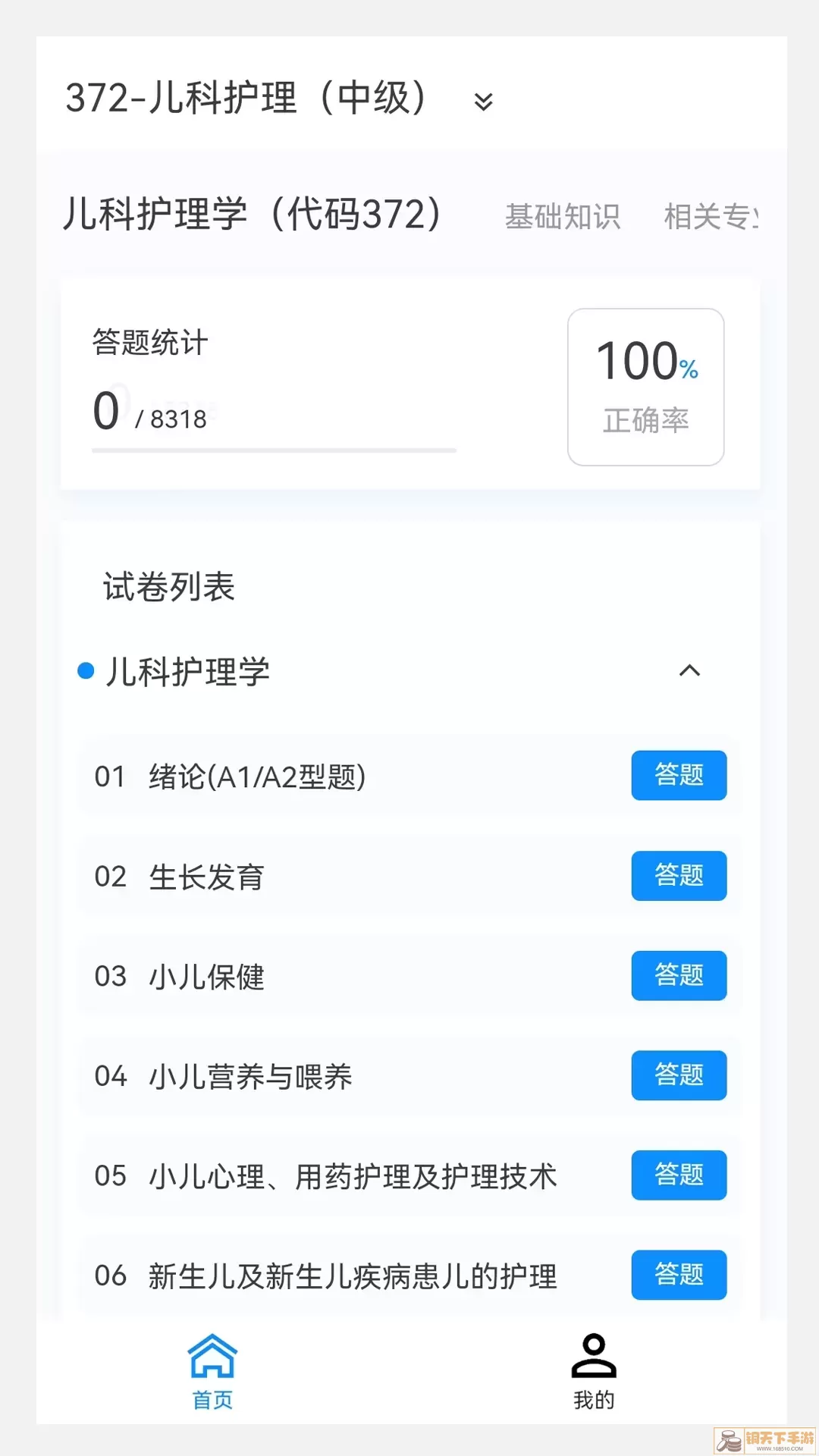 主管护师100题库手机版下载