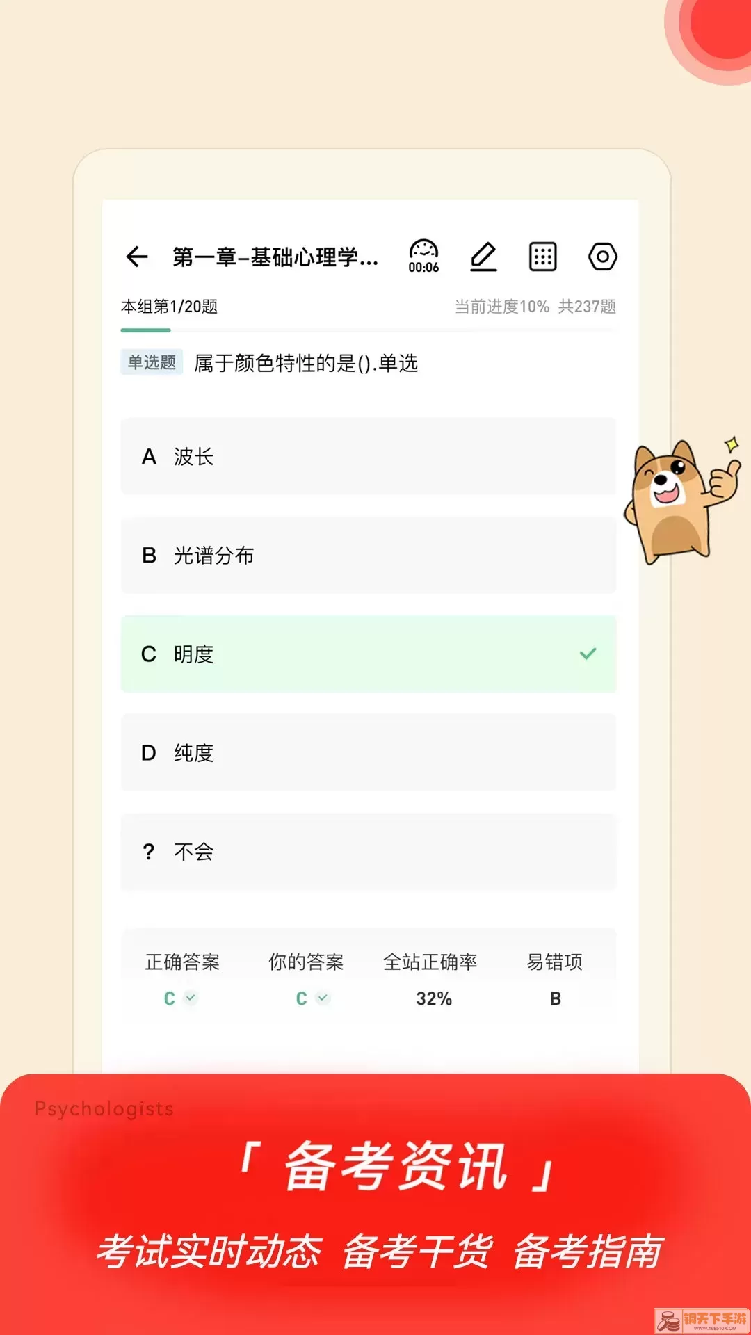 心理咨询师练题狗官网版app