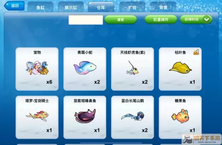 开心水族箱怎么进化鱼