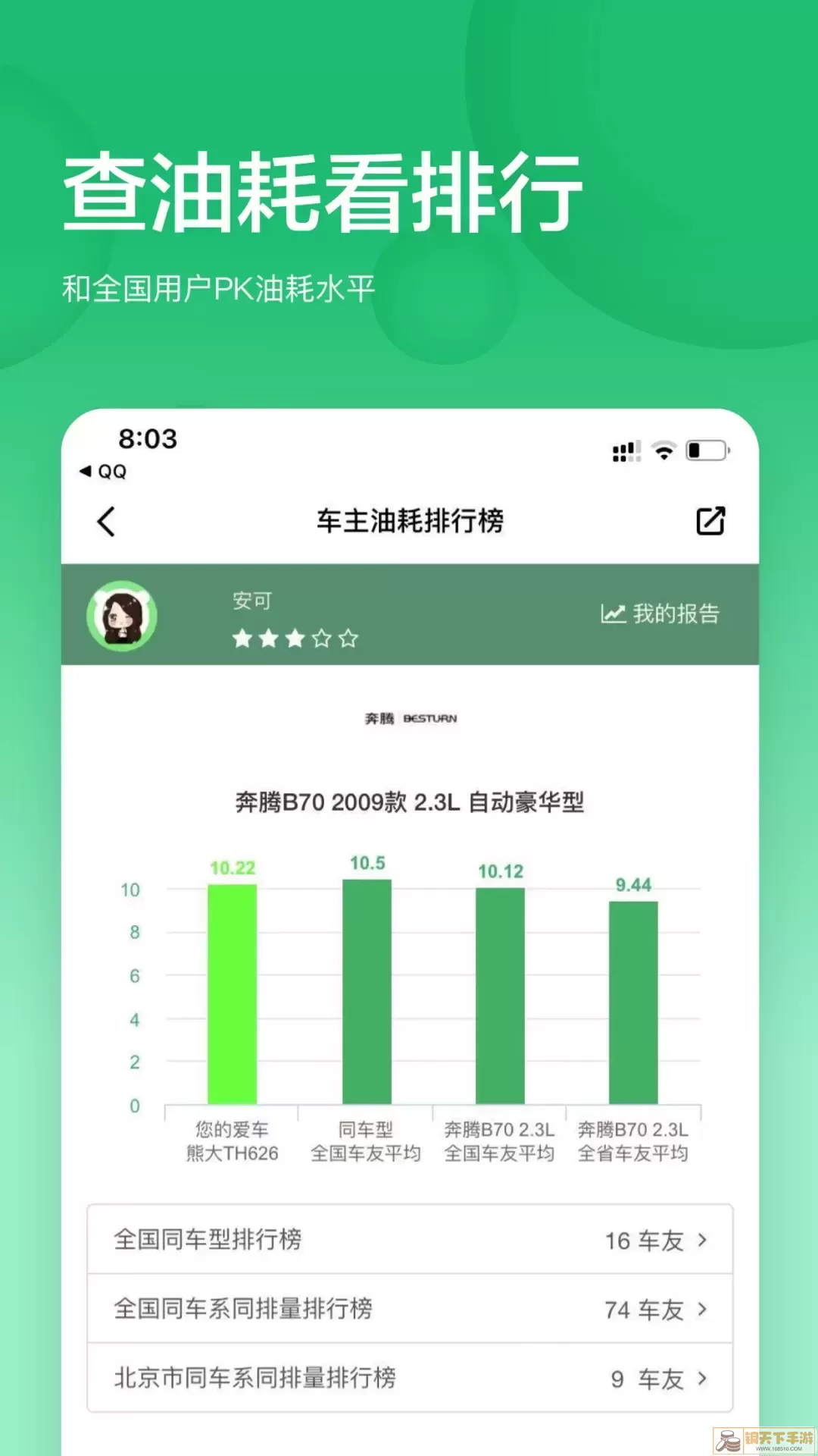 小熊油耗手机版下载