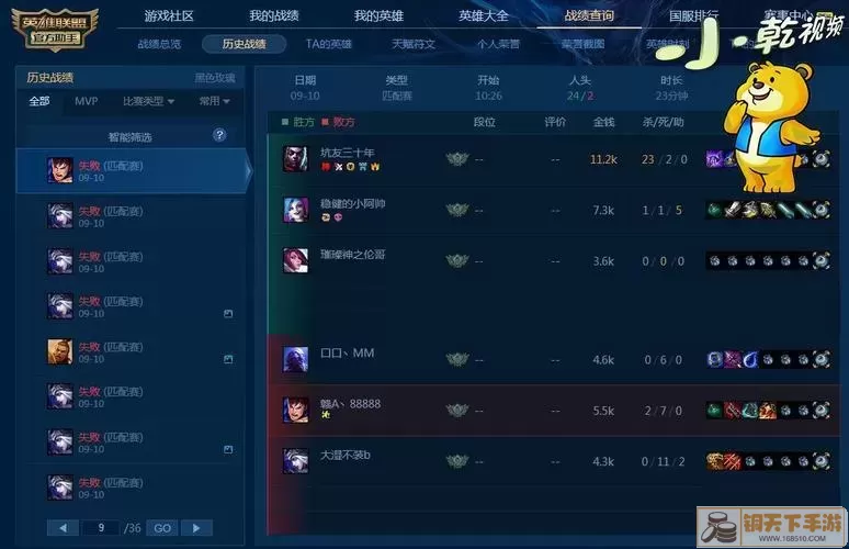 wegame网页版查询战绩