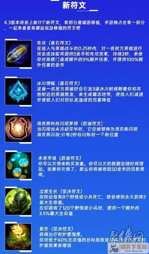 英雄联盟符文什么时候改的