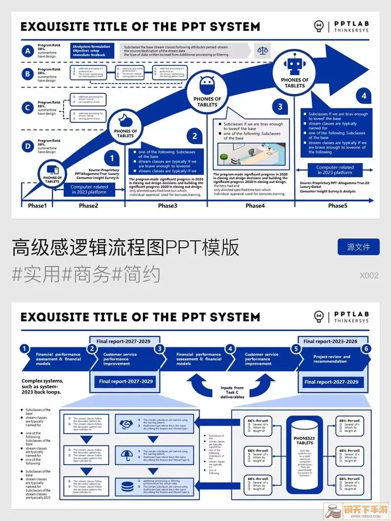 PPT视觉设计示例