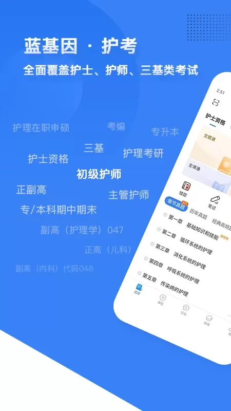 初级护师蓝基因下载免费版图0